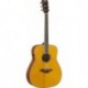 Yamaha FG-TA VT - Guitare Transacoustic dreadnough table epicea massif Reverb et chorus intégrés vintage natural