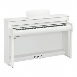 Yamaha CLP-735WH - Piano numérique meuble Clavinova blanc mat 88 touches CFX