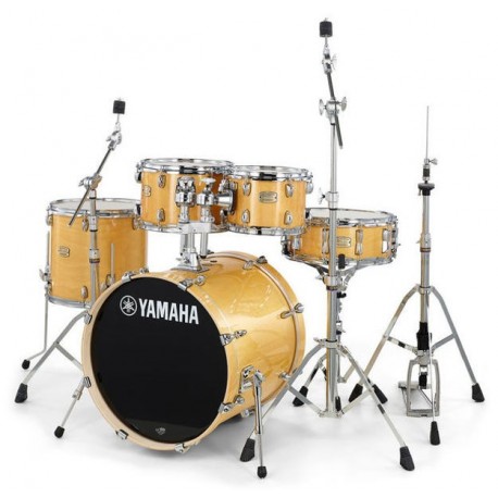 Yamaha SBP0F5NW7 - Batterie acoustique Stage Custom Birch Fusion 20/10/12/14" Natural Wood avec hardware HW780