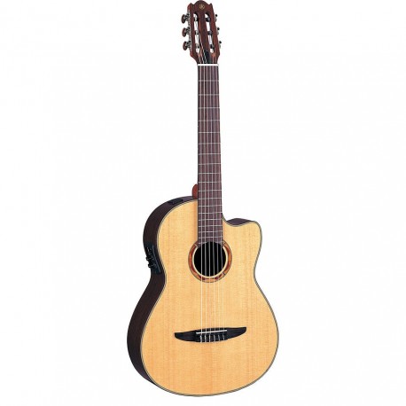 Yamaha NCX-900R - Guitare classique 4/4 electro-acoustique pan coupé table épicéa de Sitka massif