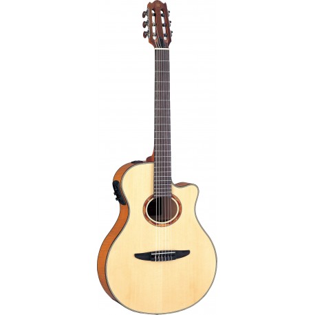 Yamaha NTX-900FM - Guitare classique 4/4 electro-acoustique pan coupé table épicéa Engelmann massif