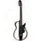 Yamaha SLG200S TBL - Guitare electro-acoustique Silent Translucent Black avec housse