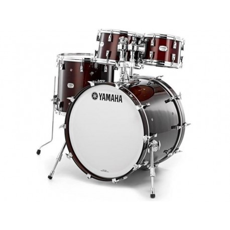 Yamaha AMFUSIONWLN - Batterie acoustique Absolute Hybrid Maple Fusion 20" Finition Classic Walnut (fûts seulement)