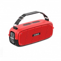 Yourban GETONE 60 RED - Enceinte bluetooth nomade compacte couleur rouge