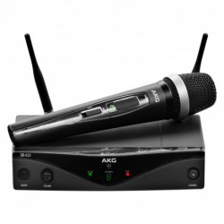 AKG WMS420V-D - Système sans fil UHF avec microphone main capsule D5 Plan de fréquences D