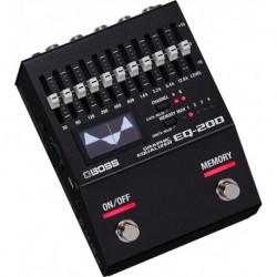 Boss EQ-200 - Pédale double equaliseur graphique