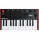 Akai Professional MPKMINIPLAYMK3 - Clavier maitre usb avec 128 sons 8 pads 4 controleurs rotatifs et haut-parleur