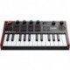 Akai Professional MPKMINIPLAYMK3 - Clavier maitre usb avec 128 sons 8 pads 4 controleurs rotatifs et haut-parleur