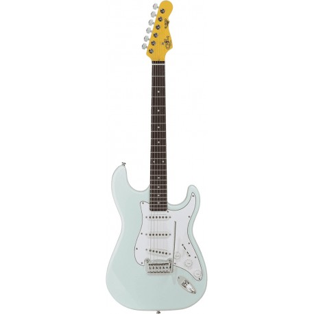 G&L TS500-SBL-R - Guitare électrique type stratocaster Tribute S-500 Sonic Blue