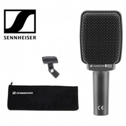 Sennheiser E609 - Micro dynamique cardioide plat pour ampli + pince + pochette