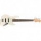 Fender American Pro Jazz Bass® - Basse électrique Rosewood Fingerboard Olympic White avec étui