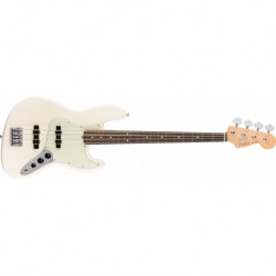 Fender American Pro Jazz Bass® - Basse électrique Rosewood Fingerboard Olympic White avec étui