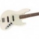 Fender American Pro Jazz Bass® - Basse électrique Rosewood Fingerboard Olympic White avec étui