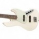 Fender American Pro Jazz Bass® - Basse électrique Rosewood Fingerboard Olympic White avec étui