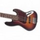 Fender American Standard Jazz Bass® V - Basse électrique 5 cordes Rosewood Fingerboard 3 tons Sunburst avec étui