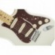 Fender American Elite Stratocaster® - Guitare électrique Maple Fingerboard Olympic Pearl avec étui