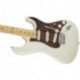 Fender American Elite Stratocaster® - Guitare électrique Maple Fingerboard Olympic Pearl avec étui