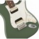 Fender American Pro Stratocaster® HH ShawBucker™ - Guitare électrique Rosewood Fingerboard Antique Olive avec étui