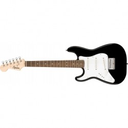 Squier Mini Stratocaster® - Guitare électrique 3/4 gaucher Laurel Fingerboard Black