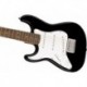 Squier Mini Stratocaster® - Guitare électrique 3/4 gaucher Laurel Fingerboard Black