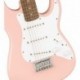 Squier Mini Stratocaster® - Guitare électrique Laurel Fingerboard Shell Pink