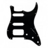 Pickguard Fender pour Stratocaster® HSS 11-Hole Mount (3-Screw Mount HB) 3-Ply Black