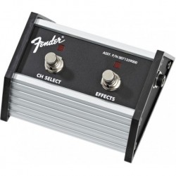 Footswitch 2 boutons Fender Channel Select et Effects sortie jack 6.35