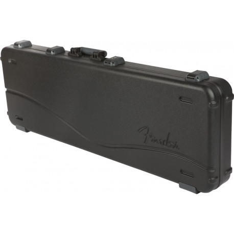 Etui rigide ABS Deluxe noir Fender pour basse électrique