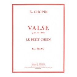 Frédéric Chopin - Valse Op.64 n°1 Le petit chien - Piano - Recueil