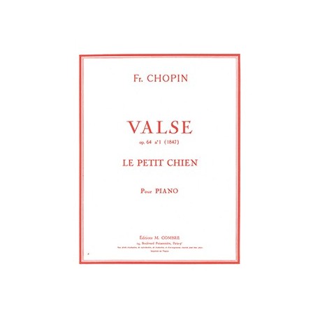 Frédéric Chopin - Valse Op.64 n°1 Le petit chien - Piano - Recueil
