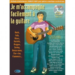 Laurent Huet - Je m'accompagne facilement à la guitare - Guitare - Recueil + CD