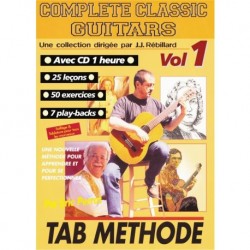Eric Perrot - Complete Classic Guitars Vol. 1 - Acoustic Guitar - Recueil + CD