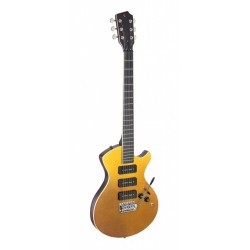 Stagg SVY NASHDLX FSB - Guitare électrique série Silveray modèle Nash Deluxe avec corps en aulne massif Sunburst Flammé