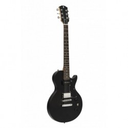 Stagg SEL-HB90 BLK - Guitare électrique série Standard avec corps en acajou massif et table plate Noir