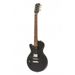 Stagg SEL-HB90 BLK LH - Guitare électrique série Standard avec corps en acajou massif et table plate Noir modèle gaucher