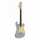 Stagg SES-30 IBM - Guitare électrique standard "S" Ice Blue Metallic