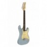 Stagg SES-30 IBM - Guitare électrique standard "S" Ice Blue Metallic