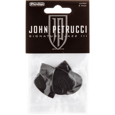 Dunlop 427PJP - Pack de 6 mediators Jazz III 1.38mm John Petrucci