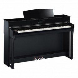 Yamaha CLP-745PE - Piano numérique meuble Noir laqué 88 touches bois GrandTouch-S