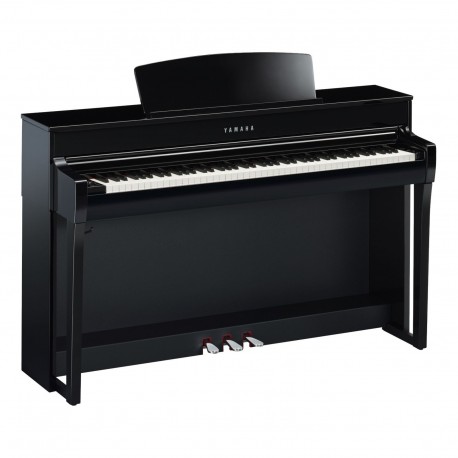 Yamaha CLP-745PE - Piano numérique meuble Noir laqué 88 touches bois GrandTouch-S