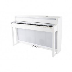 Gewa Made In Germany 120407E - Piano numérique UP405 Blanc mat touche bois