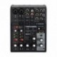 Yamaha AG06MK2B - Table de mixage noire pour streaming, podcast et gamer 2 entrées XLR USB