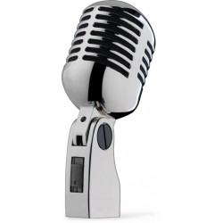 Stagg MD-007CRH - Microphone dynamique type "Années '50/'60" pour la voix