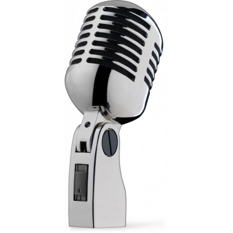 Stagg MD-007CRH - Microphone dynamique type "Années '50/'60" pour la voix