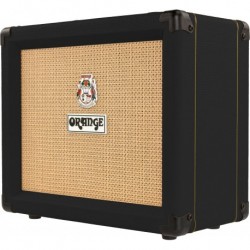 Orange CR20RTBK - Ampli combo Crush pour guitare electrique 1x8" 20w reverb et accordeur version noire