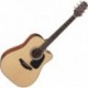 Takamine GD15CENAT - Guitare électro-acoustique dreadnough pan coupé natural