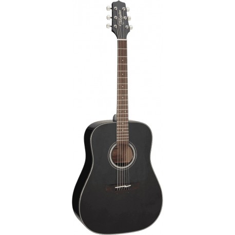 Takamine GD30BLK - Guitare acoustique dreadnough black table épicéa massif