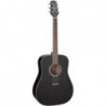 Takamine GD30BLK - Guitare acoustique dreadnough black table épicéa massif