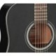 Takamine GD30BLK - Guitare acoustique dreadnough black table épicéa massif