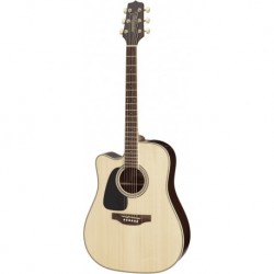 Takamine GD51CELH-NAT - Guitare gaucher électro-acoustique dreadnough pan coupé natural table épicéa massif